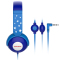 爱谱王(APKING)KH303 儿童耳机头戴式 保护听力 学生小孩学习生日礼物 环保音乐耳机 蓝色