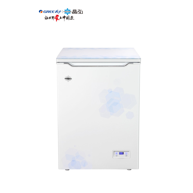 晶弘冰箱BC/BD-102EDG1/冰尚蓝 智能小冷柜,多彩大冻力
