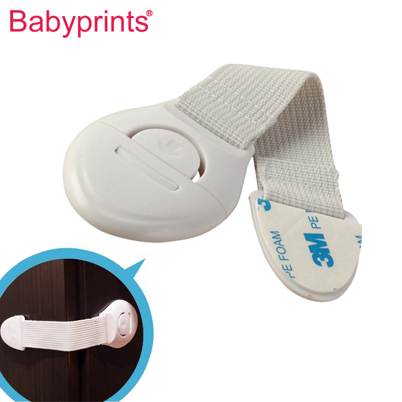 Babyprints 安全锁防护多功能锁 1个装布带设计