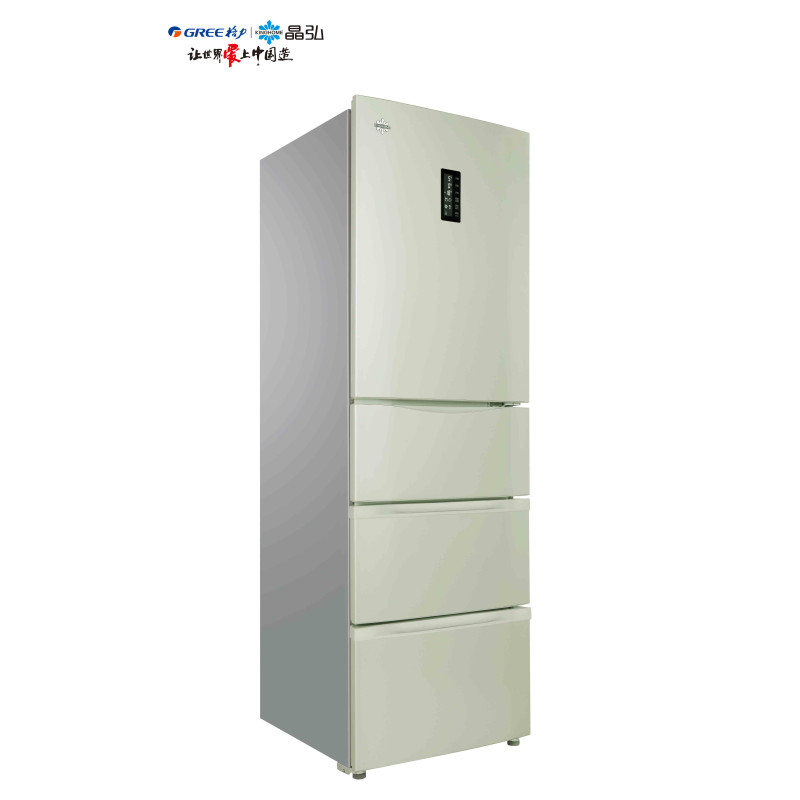 晶弘(KINGHOME)BCD-320WPQCL320升变频风冷无霜多门冰箱(金色)