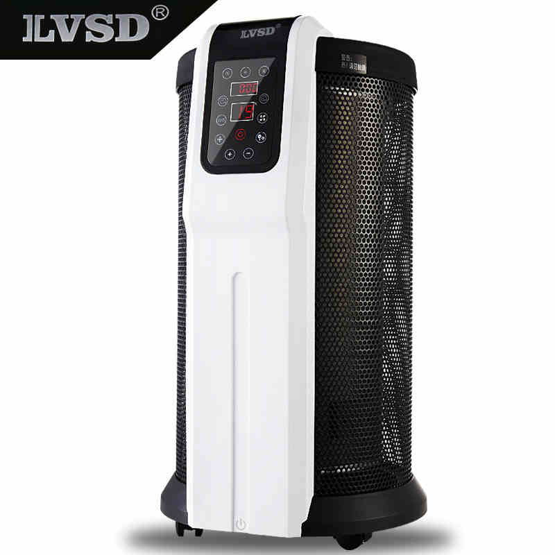 利维斯顿 OL20E 碳晶合金膜取暖器/电暖器/暖风机 负离子对流式静音电暖 落地式电暖气 OL20E-2000W高清大图