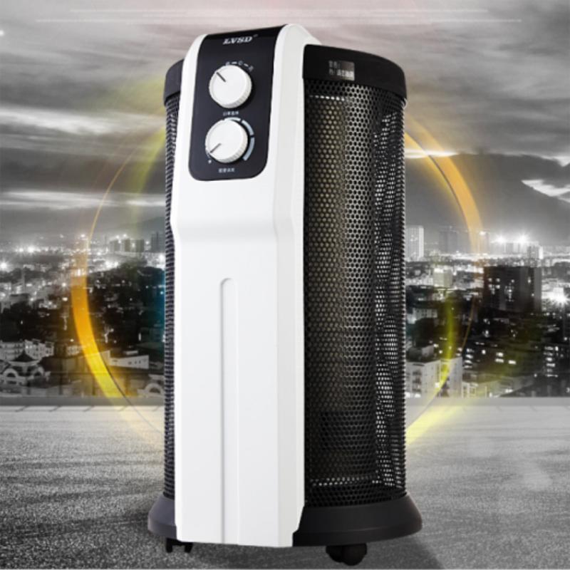 利维斯顿 OL20M 碳晶合金膜取暖器/电暖器/暖风机 负离子对流式静音电暖 落地式电暖气 OL20M-2000W
