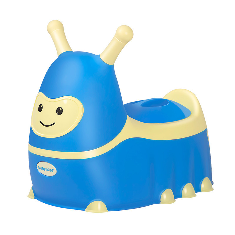 世纪宝贝(babyhood)毛毛虫坐便器 BH-111 蓝色