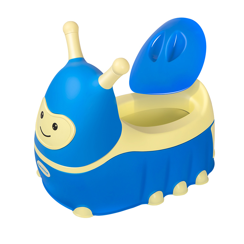 世纪宝贝(babyhood)毛毛虫坐便器 BH-111 蓝色