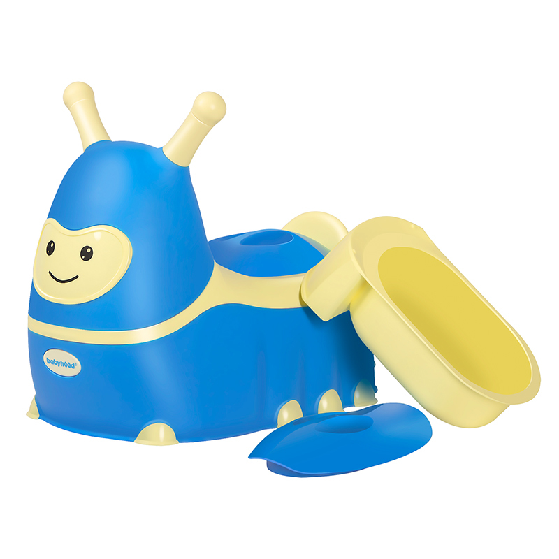 世纪宝贝(babyhood)毛毛虫坐便器 BH-111 蓝色