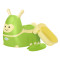 世纪宝贝(babyhood)毛毛虫坐便器 BH-111 绿色
