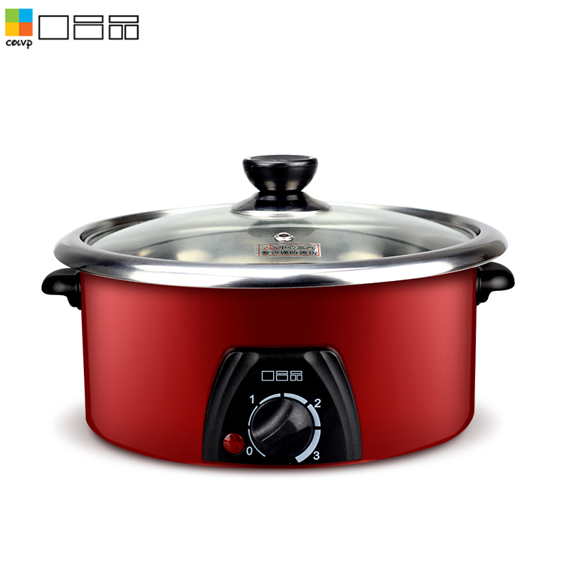 口吕品(COLVP)多用途电火锅 家用厨房涮煮电炖锅 5L大容量多用途锅 家用电蒸锅 SX-5013D