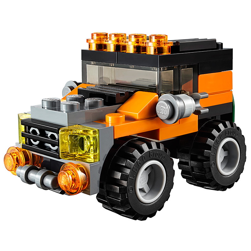 苏宁自营lego乐高legocreator创意三合一直升机运输车legc31043