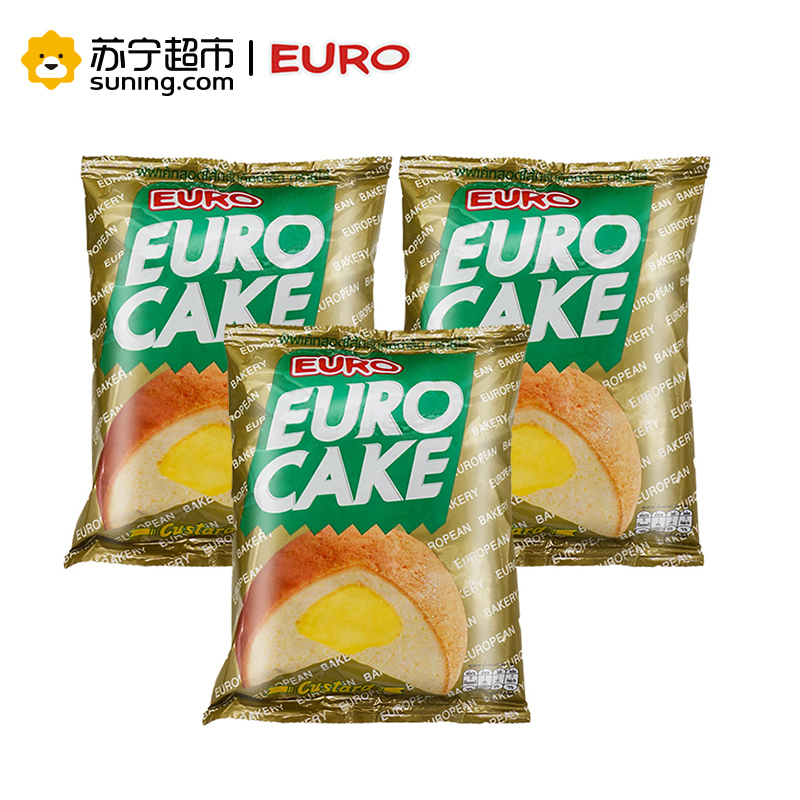 泰国进口 EURO欧乐奶油味蛋黄派204g/盒