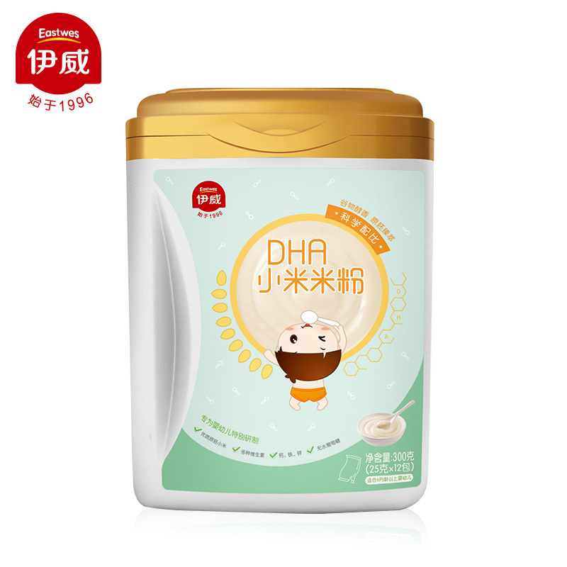 伊威(Eastwes)DHA小米米粉300g