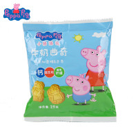 小猪佩奇PeppaPig 牛奶曲奇饼干 (3-12岁适用)25g/袋 国产