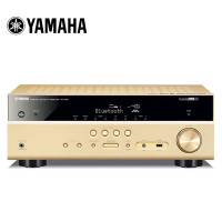 雅马哈(YAMAHA)功放RX-V481金色 数字家庭影院蓝牙APP控制内置WIFI进口5.1功放DTS解码