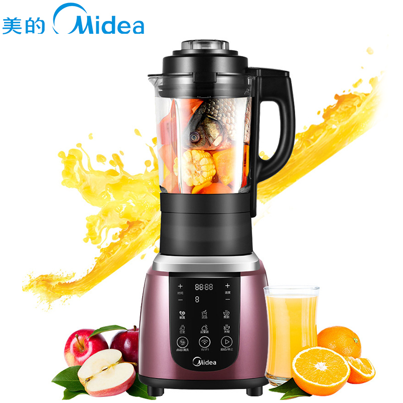 美的(Midea) WBL1031S WIFI 破壁机原汁机 多功能家用全自动料理搅拌机 榨汁机 果汁机 破壁料理机