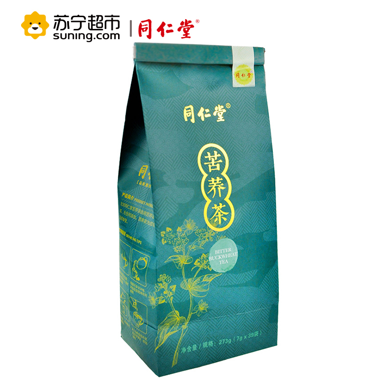 同仁堂 茶叶 花茶 花草茶 苦荞茶 273g