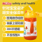 美国Nuby/努比 新款宝宝儿童不锈钢真空按键式保温杯吸管杯水杯280ml 瓢虫
