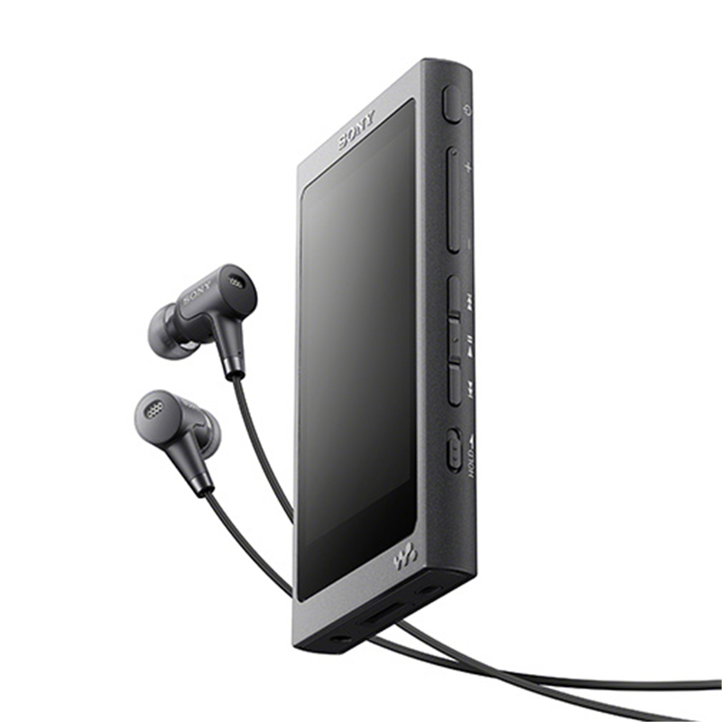索尼(SONY)Hi-Res高解析度降噪时尚音乐播放器NW-A35HN (黑色) mp3音乐播放器