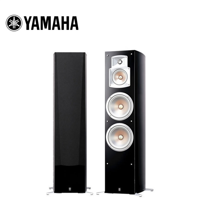 雅马哈(Yamaha)NS-777 家庭影院音箱 落地式主音箱3分频 钢琴漆黑色
