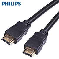 飞利浦 高清数字连接线 SWV7117A/93 1米 黑色