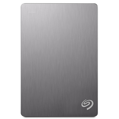 希捷(Seagate) Backup Plus睿品 4TB 2.5英寸USB3.0移动硬盘 STDR4000301 银色