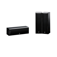 雅马哈 Yamaha/ NS-P125 中置环绕音箱 中置环绕组合 钢琴漆