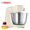博世(BOSCH)多功能厨师机 MUMVC00VCN 和面揉面 搅拌打发 商用家用 全自动料理机(香草白)