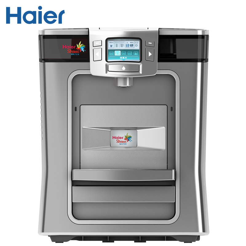 海尔(Haier)净水器 过滤加热一体 便携式净水机HSW-V6HR(经典银)