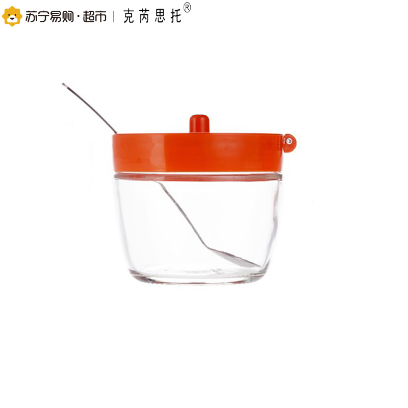 克芮思托 厨房用品调味盒 套装玻璃调料盒 调味盒调料瓶套装 艾立蒙特厨艺调味三件套