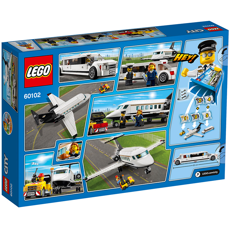 LEGO乐高City Airport -城市系列 -机场VIP贵宾服务 60102 6-14岁 200块以上 塑料玩具