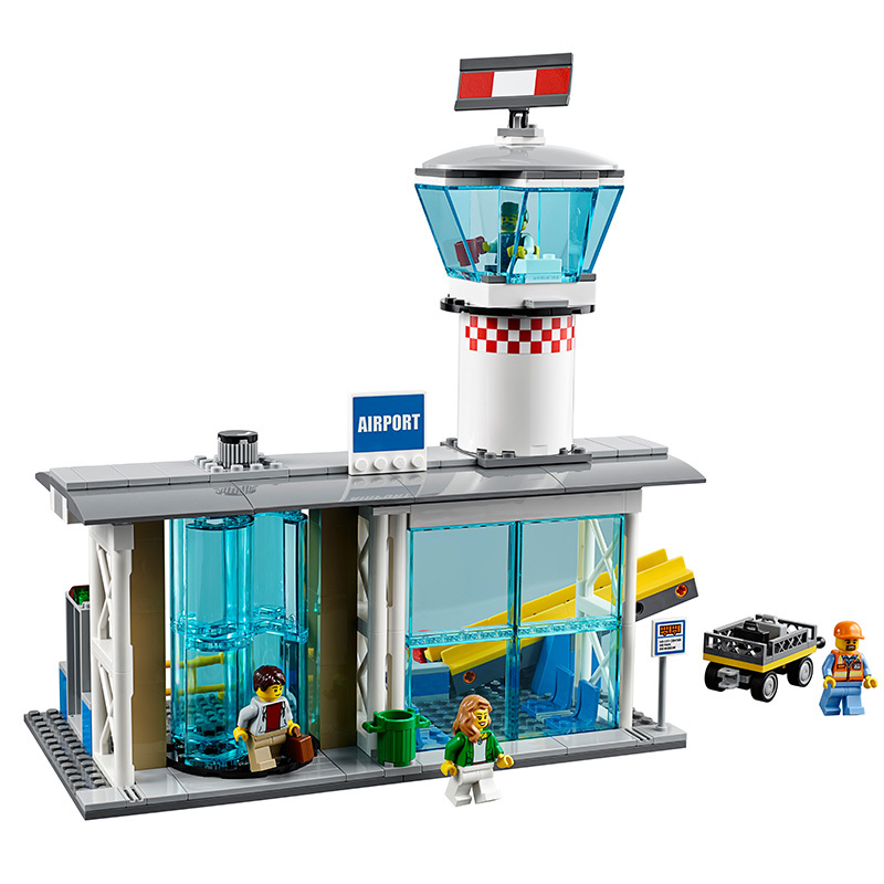 LEGO乐高 City Airport -城市系列 -机场航站楼LEGC60104 200块以上 6-14岁 塑料玩具
