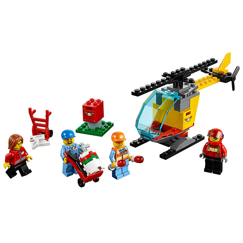 LEGO乐高 City Airport -城市系列 -机场入门套装60100 50-100块 6-14岁 塑料玩具