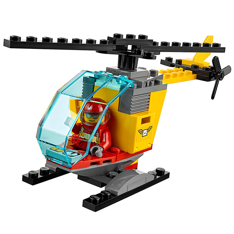 LEGO乐高 City Airport -城市系列 -机场入门套装60100 50-100块 6-14岁 塑料玩具