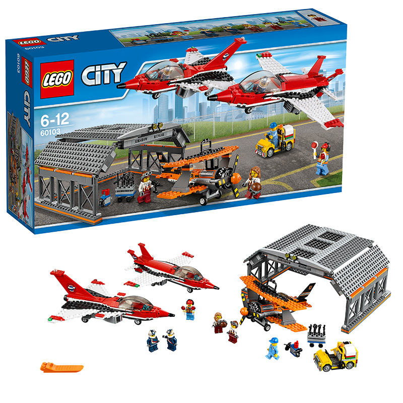 LEGO乐高 City Airport -城市系列 -机场飞行表演LEGC60103
