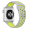 Apple Watch Series 2 智能手表 (38毫米 银色铝金属表壳 冷银配荧光黄色 Nike 运动表带)