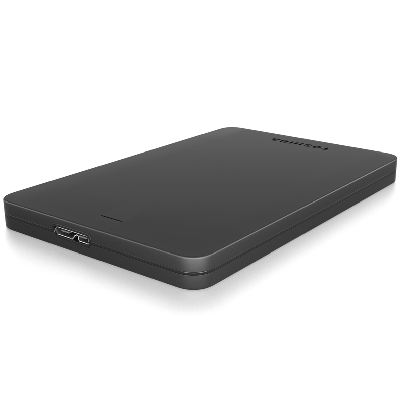 东芝(TOSHIBA)Alumy系列 2TB 2.5英寸 USB3.0移动硬盘 神秘黑