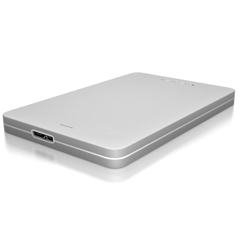 东芝(TOSHIBA) Alumy系列 2TB 2.5英寸 USB3.0 移动硬盘 尊贵银