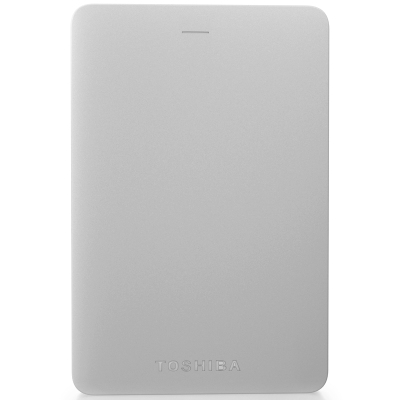 东芝(TOSHIBA) Alumy系列 1TB 2.5英寸 USB3.0 移动硬盘 尊贵银