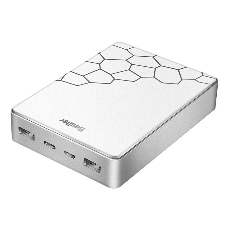 倍斯特双向快充充电宝10000毫安QC3.0可爱移动电源华为P9荣耀三星