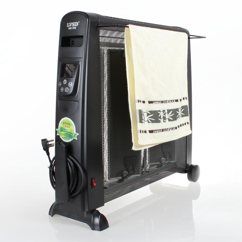 利维斯顿电暖器电暖气片碳纤维碳晶合金膜取暖器加热器防水LTE-2200E 2200W