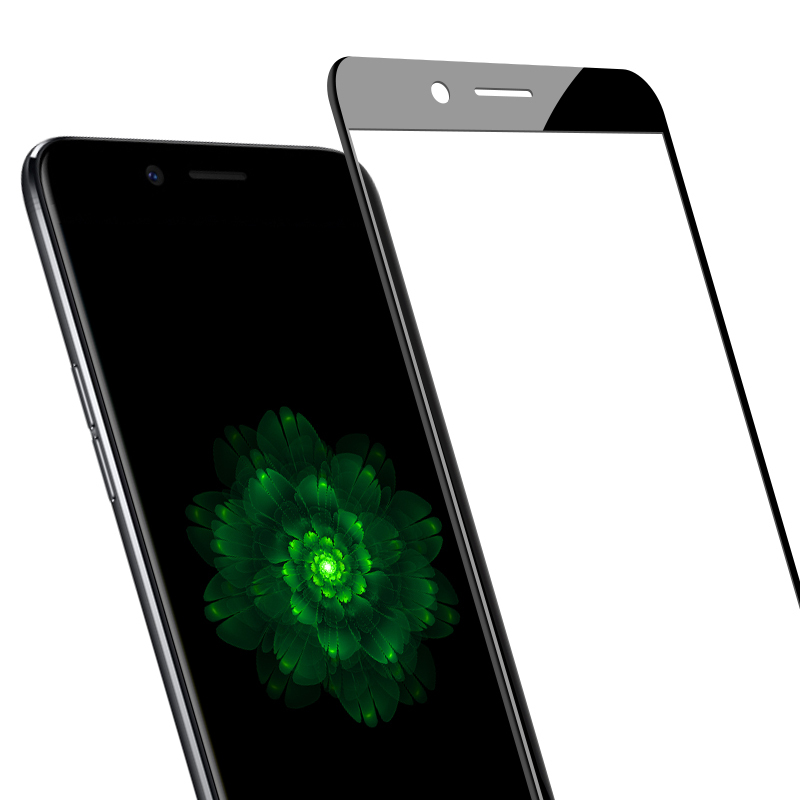 优加 OPPO R9s钢化膜/手机膜/保护膜/全覆盖全贴合钢化玻璃膜/高清手机保护贴膜