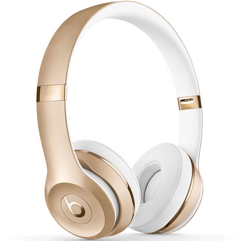 Beats Solo3 Wireless 头戴式耳机 金色 无线蓝牙耳机图片