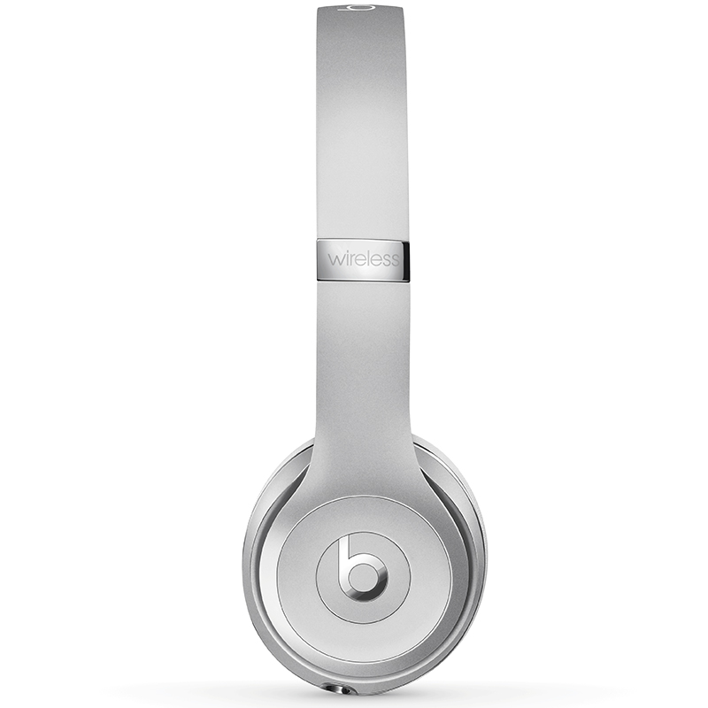 Beats Solo3 Wireless 头戴式耳机 银色 无线蓝牙耳机高清大图