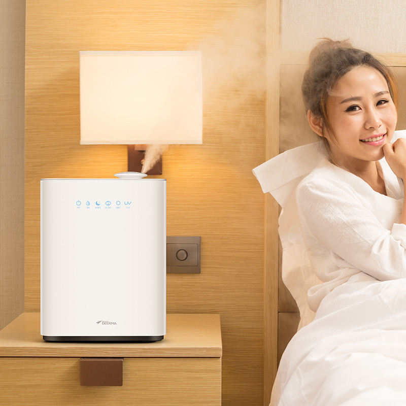 德尔玛(Deerma)加湿器 LU900 5.5L大容量 婴儿模式 办公室卧室家用加湿器