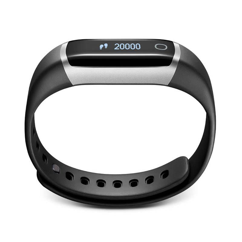 乐心(LIFESENSE)ZIVA智能手环 运动手环 触控OLED 心率手环 睡眠监测 USB快速充电 深空灰图片