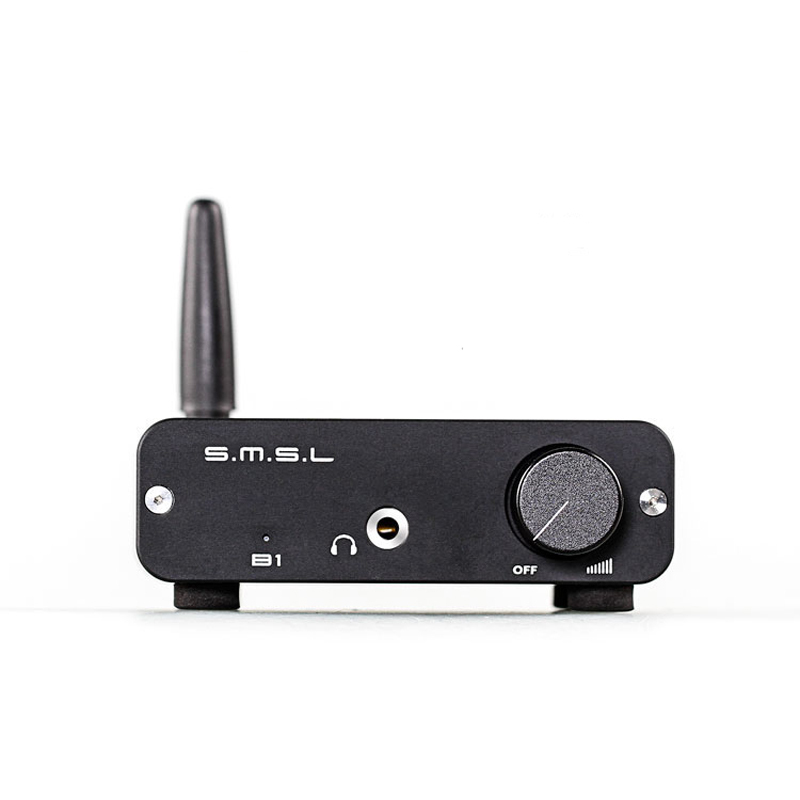 S.M.S.L 双木三林 B1蓝牙输入音频接收解码 蓝牙数字转盘 转换器 黑色