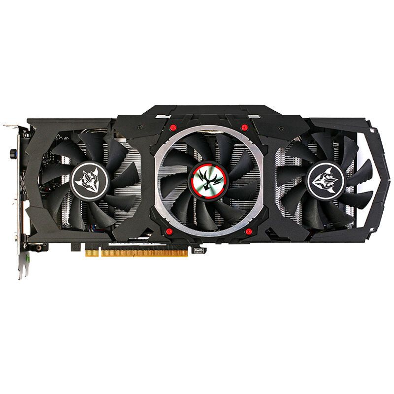 七彩虹(Colorful)iGame GTX1060 烈焰战神X-6GD5 Top游戏显卡(1506/1809MHz)