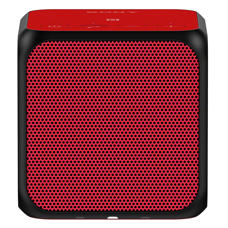 索尼(SONY) RS-X11 音乐魔方 无线便携式扬声器 电脑蓝牙音箱 支持NFC 红色