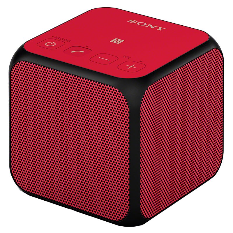 索尼(SONY) RS-X11 音乐魔方 无线便携式扬声器 电脑蓝牙音箱 支持NFC 红色