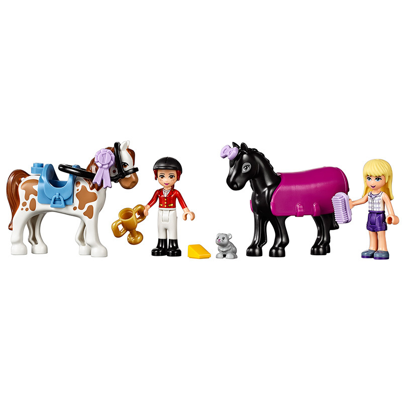 LEGO乐高 LEGO Friends -好朋友系列 -心湖城马术俱乐部LEGC4112 塑料积木6-12岁200块以上
