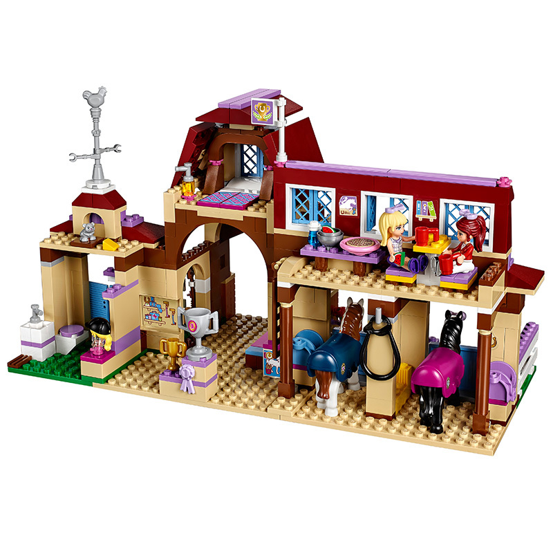 LEGO乐高 LEGO Friends -好朋友系列 -心湖城马术俱乐部LEGC4112 塑料积木6-12岁200块以上