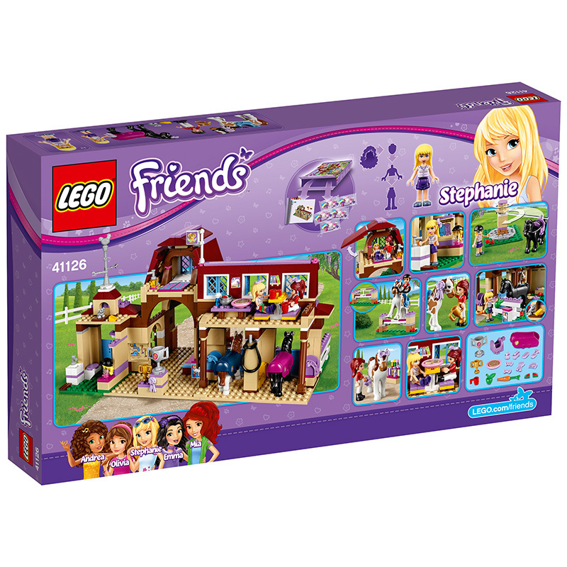 LEGO乐高 LEGO Friends -好朋友系列 -心湖城马术俱乐部LEGC4112 塑料积木6-12岁200块以上
